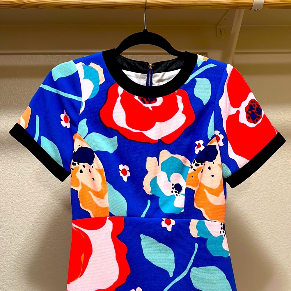 🩷🖤 EXCELLENT CONDITION Kate Spade beautiful, colorful dress 🖤🩷